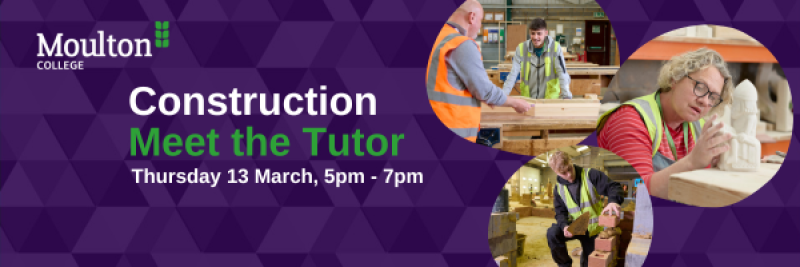 Construction meet-the-tutor event banner