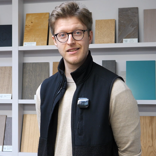 Jonathan Bull, Furniture Studies student