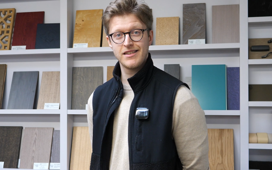 Jonathan Bull, Furniture Studies student