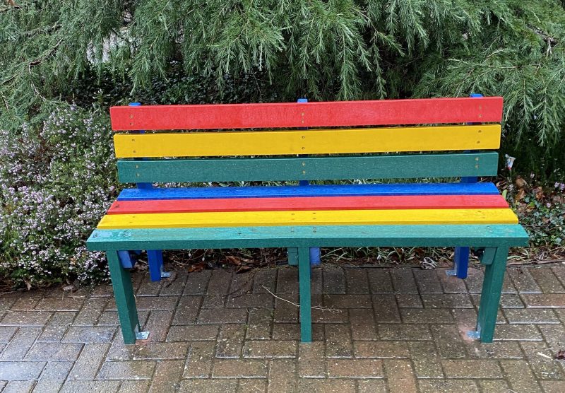 Rainbow Bench