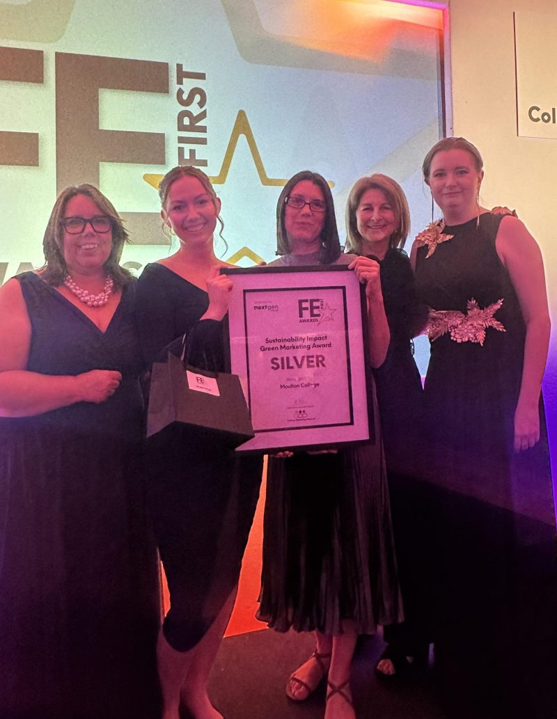 Marketing Team with Silver Award for Sustainable Marketing