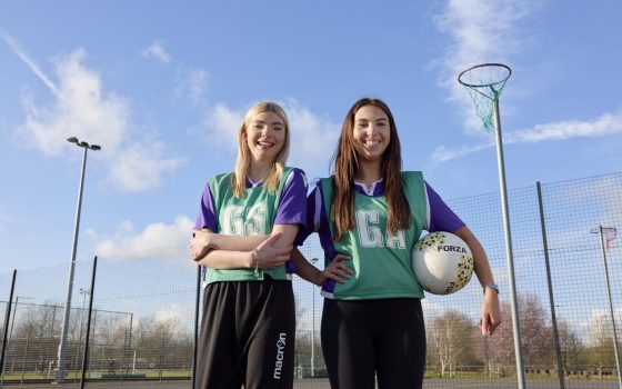 Netball Academy Students