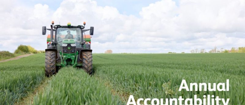 Accountability Statement cover image of tracker in field