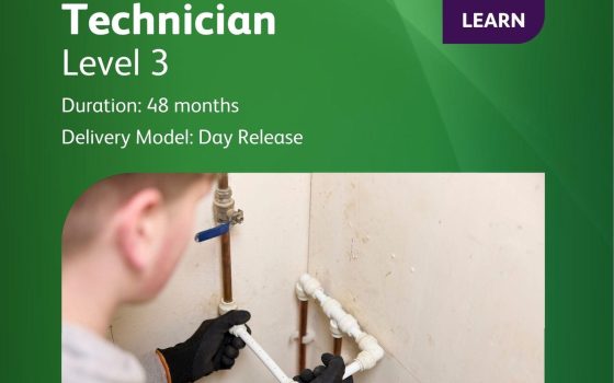 Plumbing Heating Technician Front